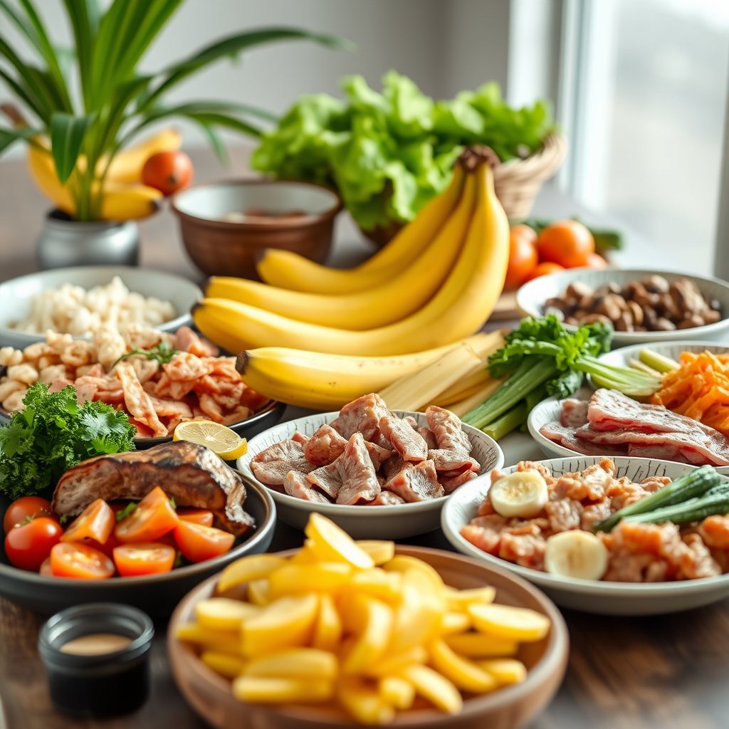 Visual representation of how bananas fit into a keto diet with net carb information