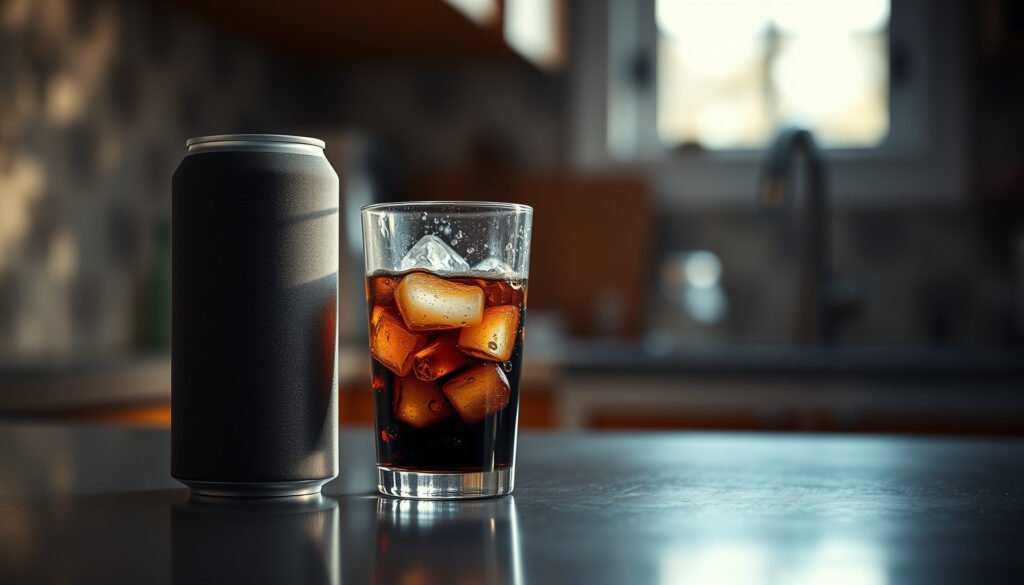 A can of Diet Coke with keto diet foods, exploring its compatibility with the ketogenic lifestyle.