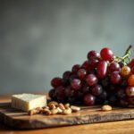 A bunch of grapes with a question about their suitability for a keto diet.