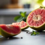 Guava fruit with keto-friendly tips for low-carb eating and healthy lifestyle choices