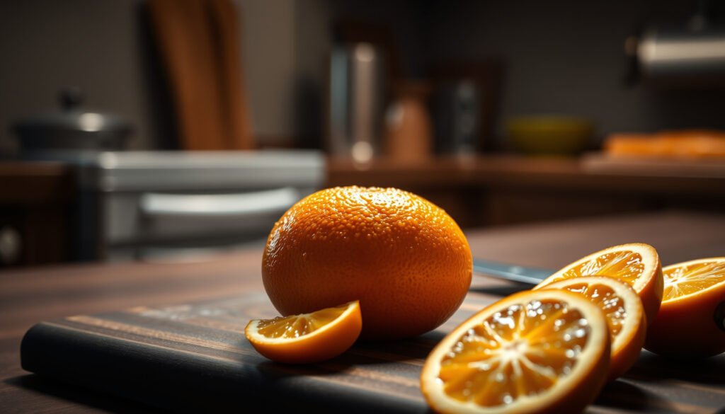 An orange with a keto diet label, exploring if oranges can be consumed on a ketogenic diet.