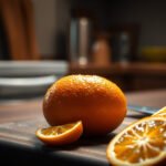 An orange with a keto diet label, exploring if oranges can be consumed on a ketogenic diet.