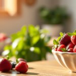 A selection of keto-friendly fruits for a low-carb diet, including berries and avocados.