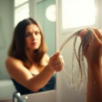 An infographic exploring the relationship between a keto diet and hair loss, highlighting key factors and solutions.