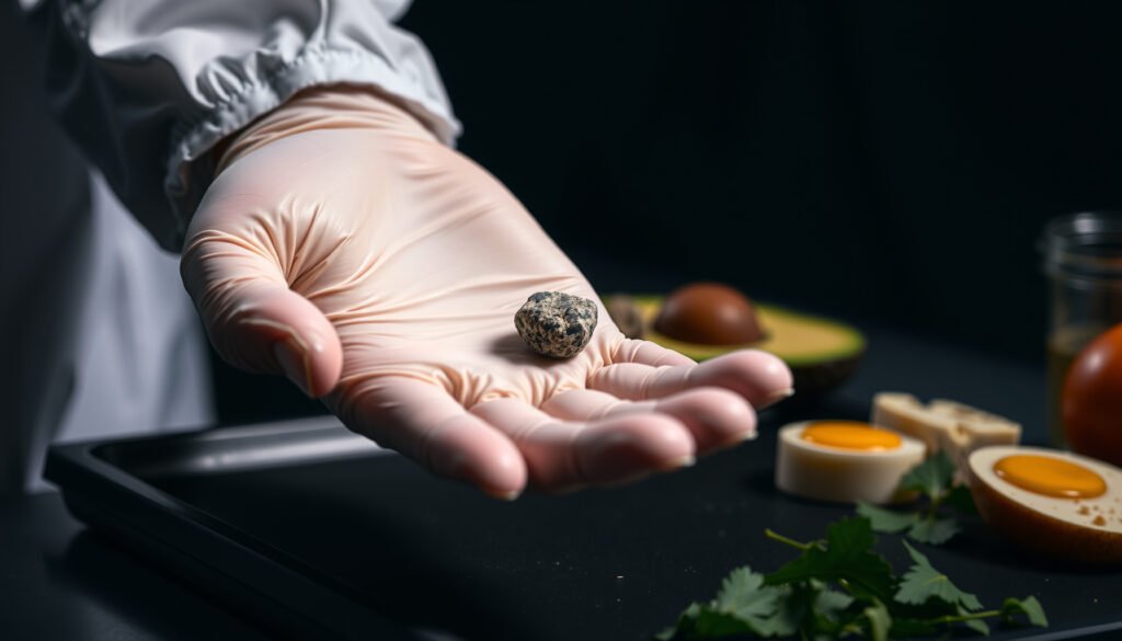 Infographic showing the relationship between the keto diet and kidney stones, highlighting key facts and risks.