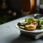 Visual guide on protein grams for a keto diet, emphasizing dietary needs for keto enthusiasts.