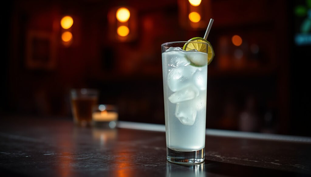 A selection of keto-friendly alcoholic beverages for a low-carb diet.