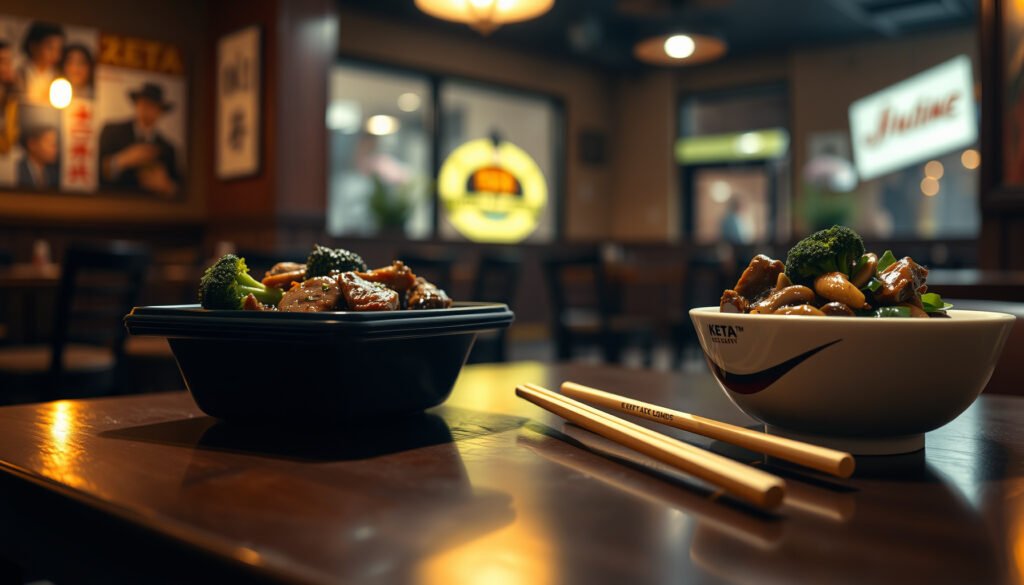 A selection of keto-friendly Chinese dishes to order and avoid for a low-carb diet.