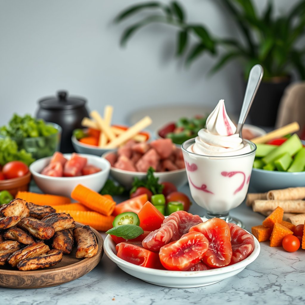 A bowl of frozen yogurt with keto-friendly toppings like nuts and berries, illustrating when frozen yogurt can fit a keto die