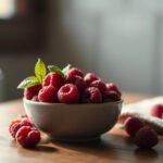 A variety of keto friendly fruits including berries, avocados, and melons, perfect for a low-carb diet.