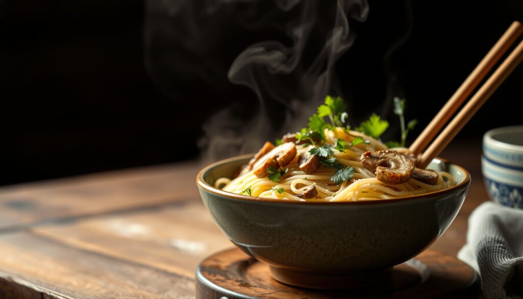 A variety of low-carb noodles suitable for a keto diet, showcasing different types and brands.