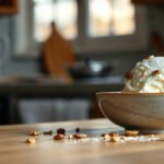 A bowl of keto ice cream with toppings, exploring its health benefits and considerations.