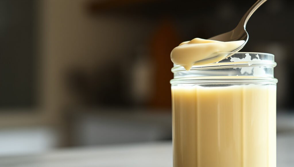 A jar of mayonnaise with keto diet ingredients, illustrating its compatibility with a keto lifestyle.