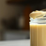 A jar of mayonnaise with keto diet ingredients, illustrating its compatibility with a keto lifestyle.