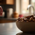 A variety of nuts suitable for the keto diet, including almonds, walnuts, and pecans.