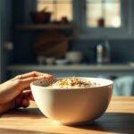 A bowl of oatmeal with keto-friendly toppings, exploring if oatmeal fits into a keto diet.