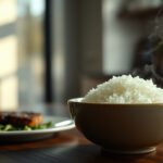 A bowl of rice with keto-friendly ingredients, exploring rice options for the keto diet.