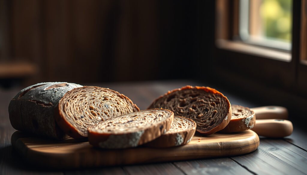 Rye bread with a keto-friendly label, highlighting net carbs and choices for a keto diet.