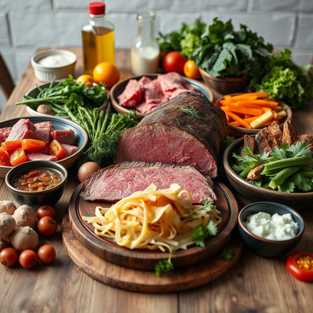 Explaining what keto-friendly means for corned beef in a blog article.