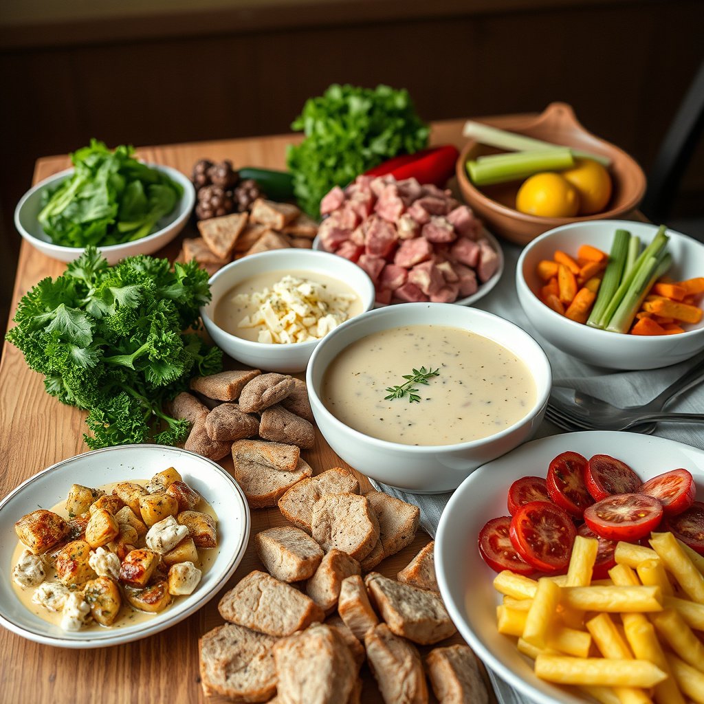 Explanation of what keto-friendly means for soup in the context of cream of chicken soup.