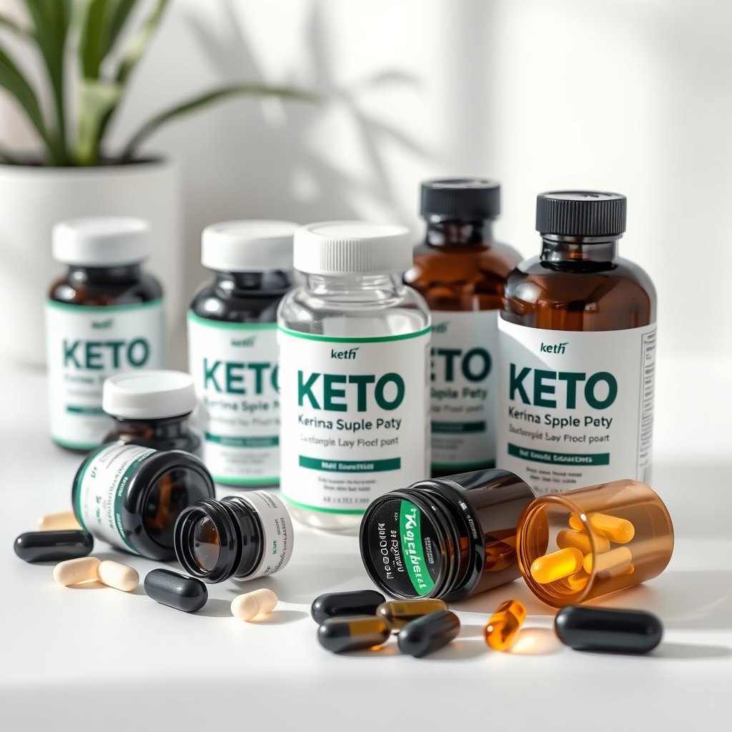 An infographic explaining the purpose of keto supplements in a ketogenic diet.