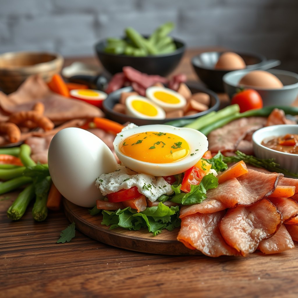 An infographic explaining why eggs are considered keto-friendly in a ketogenic diet.
